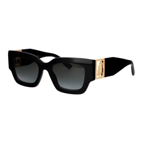 Stijlvolle Nena/S Zonnebril voor de Zomer Jimmy Choo , Black , Dames