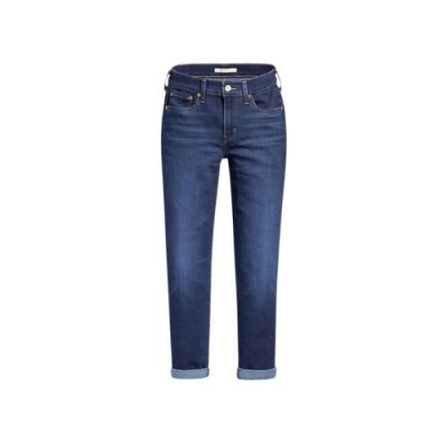 Cobalt Layer Boyfriend Jeans Levi's , Blue , Dames