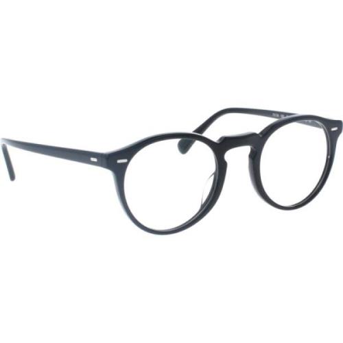 Klassieke Gregory Peck Bril Oliver Peoples , Black , Unisex