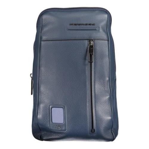 Shoulder Bags Piquadro , Blue , Heren