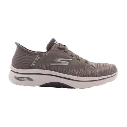 Frances Sneaker Skechers , Gray , Heren