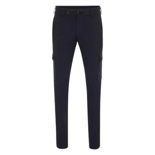 Donkerblauwe Joggingbroek York Genti , Blue , Heren