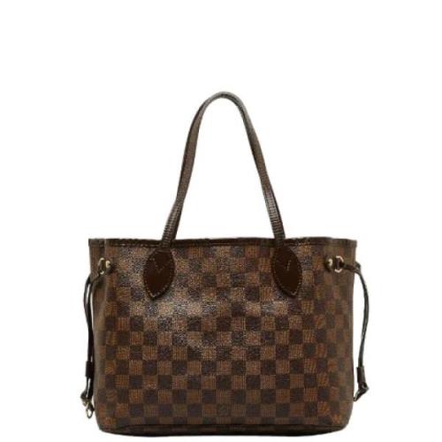 Pre-owned Canvas louis-vuitton-bags Louis Vuitton Vintage , Brown , Da...