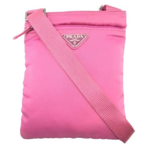 Pre-owned Canvas prada-bags Prada Vintage , Pink , Dames