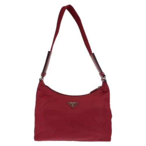 Pre-owned Canvas prada-bags Prada Vintage , Red , Dames