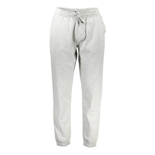 Grijze Katoenen Sportbroek Vans , Gray , Heren