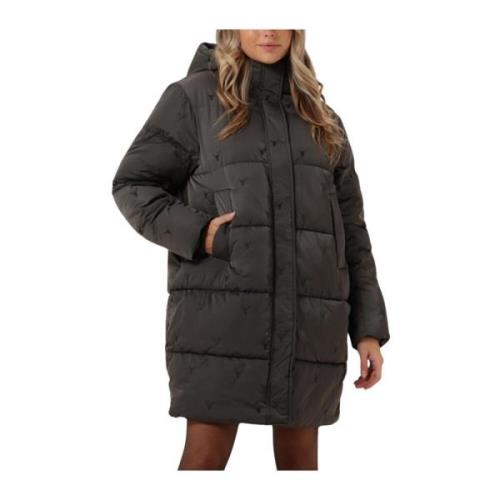 Bull Puffer Winterjas Alix The Label , Black , Dames