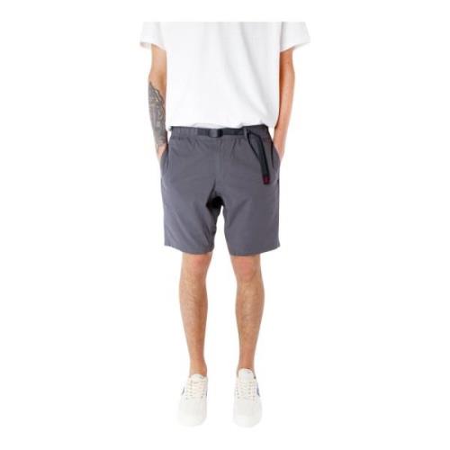 Shorts met middelhoge taille en riem Gramicci , Gray , Heren