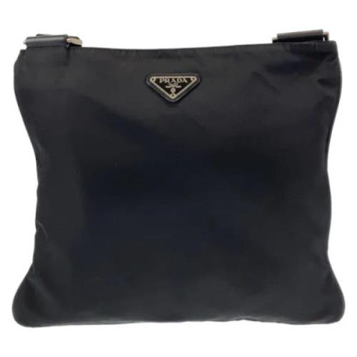 Pre-owned Canvas prada-bags Prada Vintage , Black , Dames