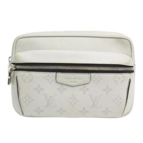 Pre-owned Canvas crossbody-bags Louis Vuitton Vintage , White , Heren