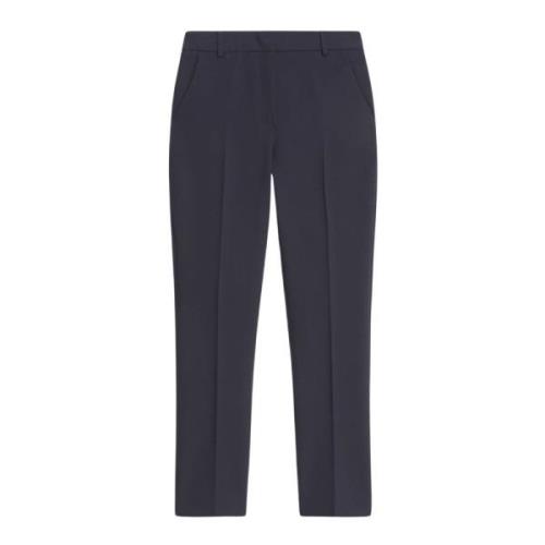 Elegante Sigarettenpantalon met Zakken Max Mara Weekend , Blue , Dames