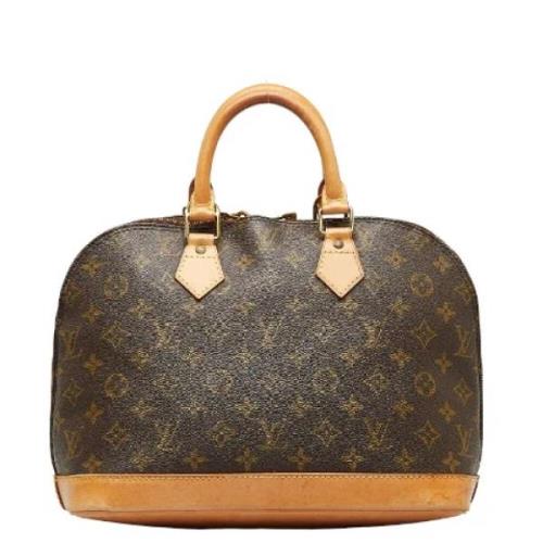 Pre-owned Canvas louis-vuitton-bags Louis Vuitton Vintage , Brown , Da...