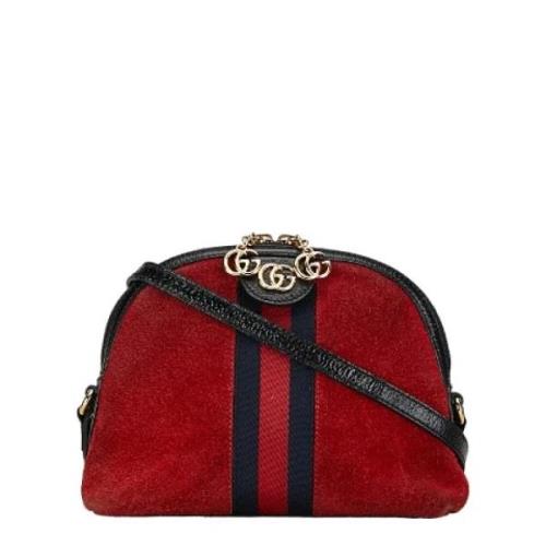 Pre-owned Leather gucci-bags Gucci Vintage , Red , Dames