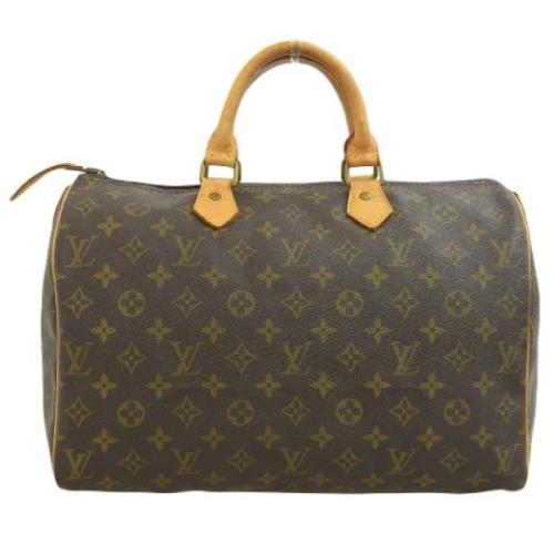 Pre-owned Canvas louis-vuitton-bags Louis Vuitton Vintage , Brown , Da...