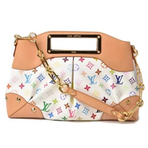 Pre-owned Canvas louis-vuitton-bags Louis Vuitton Vintage , White , Da...