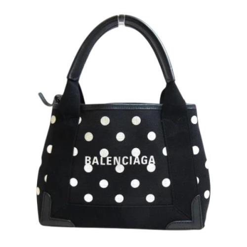 Pre-owned Canvas handbags Balenciaga Vintage , Black , Dames