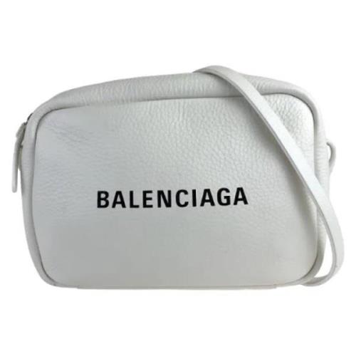 Pre-owned Leather balenciaga-bags Balenciaga Vintage , White , Heren