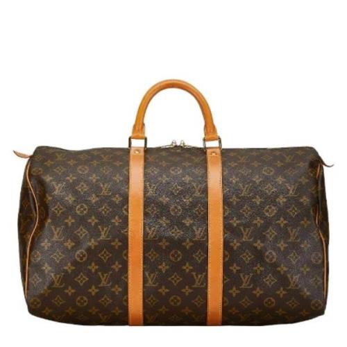 Pre-owned Canvas louis-vuitton-bags Louis Vuitton Vintage , Brown , Da...