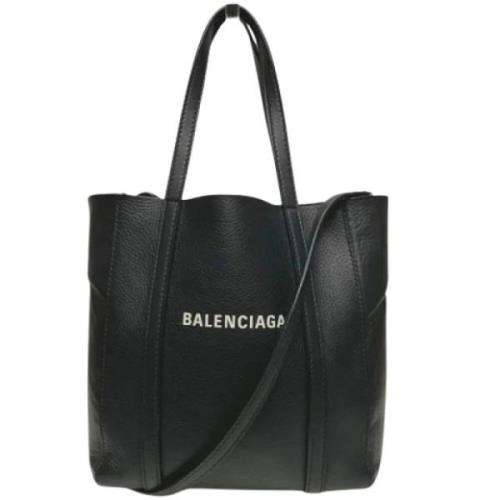 Pre-owned Leather totes Balenciaga Vintage , Black , Dames