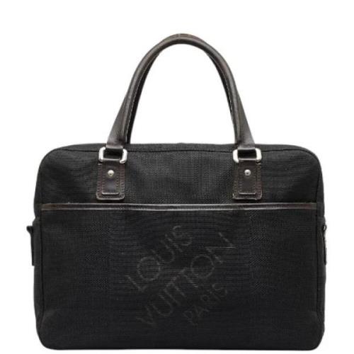 Pre-owned Canvas louis-vuitton-bags Louis Vuitton Vintage , Black , Da...