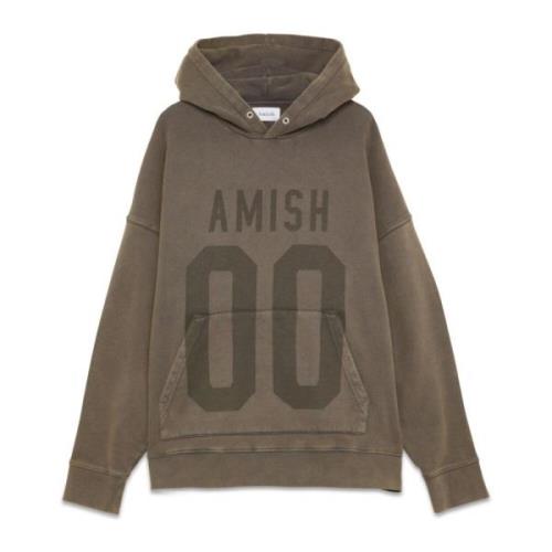 Capuchontrui Amish , Brown , Heren