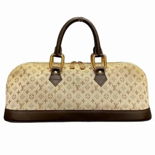 Pre-owned Canvas louis-vuitton-bags Louis Vuitton Vintage , Green , Da...