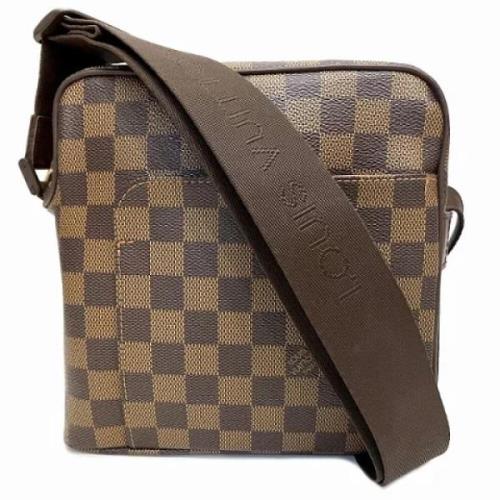 Pre-owned Canvas louis-vuitton-bags Louis Vuitton Vintage , Brown , Da...