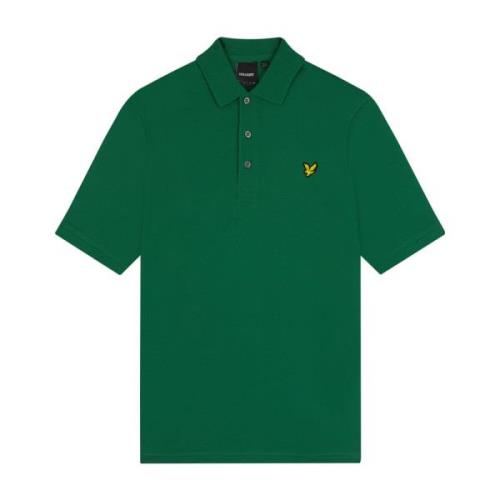 Effen Polo Shirt Lyle & Scott , Green , Heren