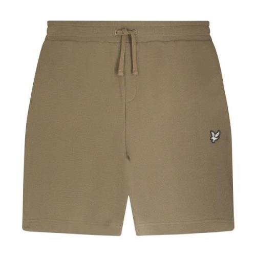 Handige Sweatshorts voor Mannen Lyle & Scott , Brown , Heren