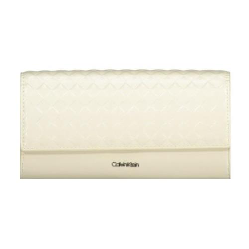 Wallets Cardholders Calvin Klein , Beige , Dames