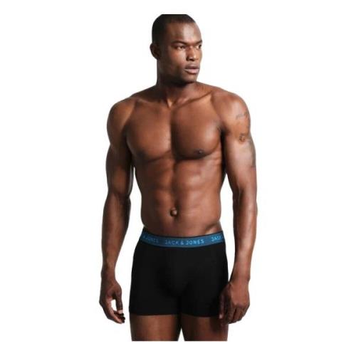 3-pack Jacwaistband Trunks Briefs Jack & Jones , Black , Heren