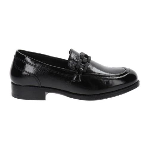 Leren Damesloafers Stijlvol Comfort Igi&Co , Black , Dames