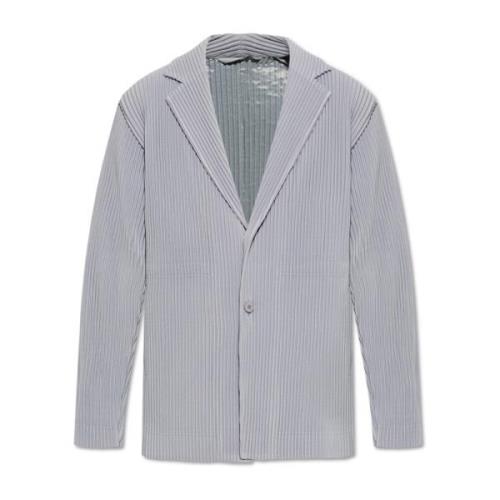 Geplooide blazer Issey Miyake , Gray , Heren