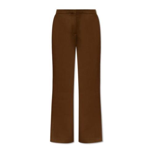 Wollen broek Tory Burch , Brown , Dames