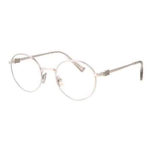 Stijlvolle Optische Bril Miu Miu , Gray , Dames