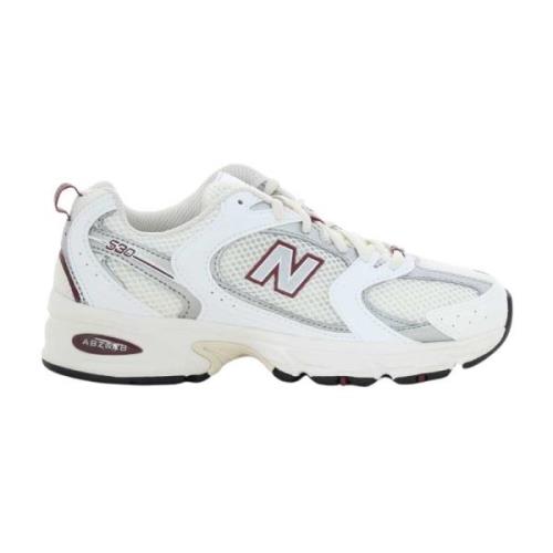 Stijlvolle Rode Sneakers voor Vrouwen New Balance , White , Dames