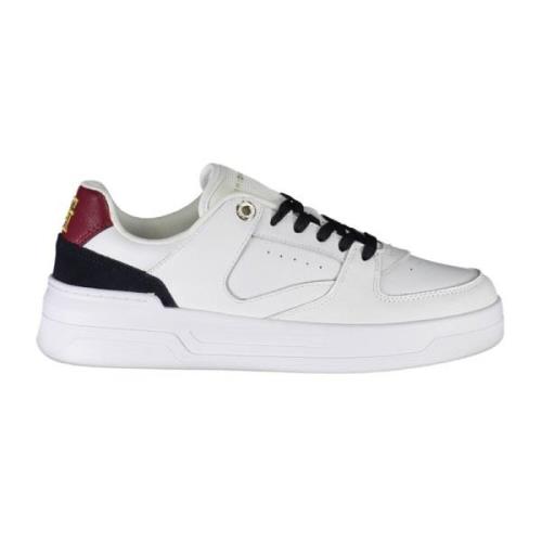 Witte Polyester Sneaker Tommy Hilfiger , White , Dames