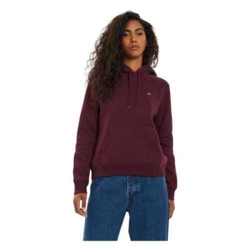 Bordeaux Hoodie Sweater Tommy Hilfiger , Red , Dames