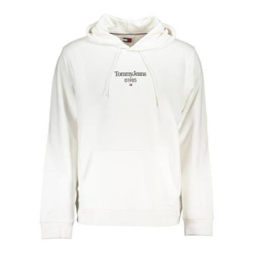 Hoodie Wit Lange Mouw Tommy Hilfiger , White , Heren