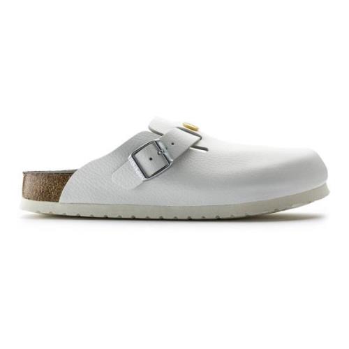 Elegante Leren Klompen Comfortabel Lichtgewicht Birkenstock , White , ...