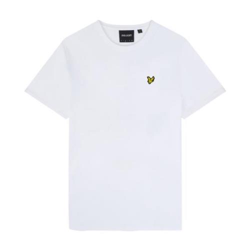 Distel Crest Print T-Shirt Lyle & Scott , White , Heren