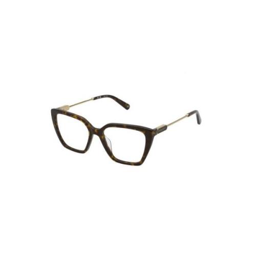 Bruin/Geel Havana Zonnebril Nina Ricci , Brown , Unisex