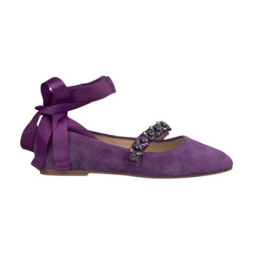 Ballerinas met strik Alma EN Pena , Purple , Dames