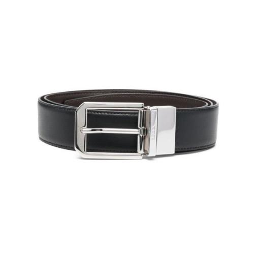 Stijlvolle NTM Riem voor Mannen Ermenegildo Zegna , Black , Heren