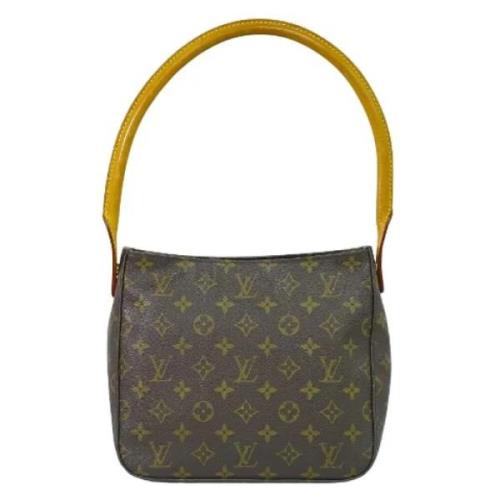 Pre-owned Canvas louis-vuitton-bags Louis Vuitton Vintage , Brown , Da...