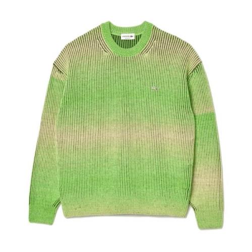 Gradient Roll Neck Sweater Lacoste , Green , Heren