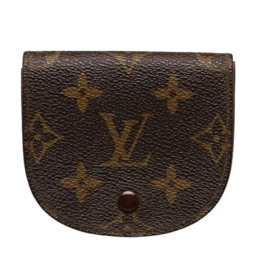 Pre-owned Canvas wallets Louis Vuitton Vintage , Brown , Dames