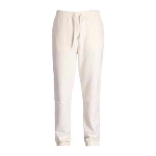 Witte Katoenen Joggingbroek met Regular Fit Polo Ralph Lauren , Beige ...