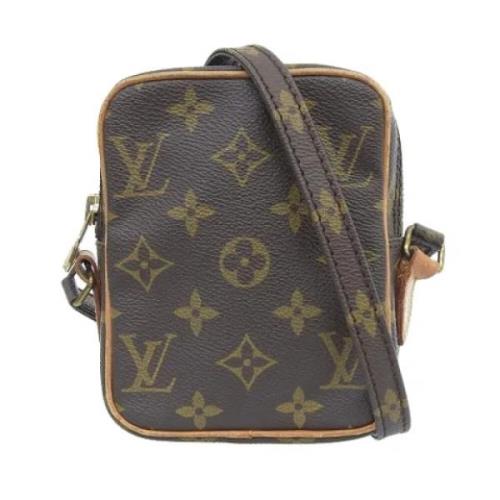 Pre-owned Canvas louis-vuitton-bags Louis Vuitton Vintage , Brown , Da...