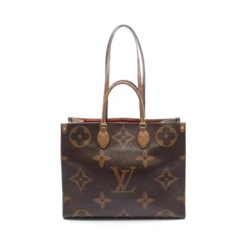 Pre-owned Canvas louis-vuitton-bags Louis Vuitton Vintage , Brown , Da...